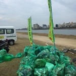 【秋の一斉クリーン運動@武庫川】