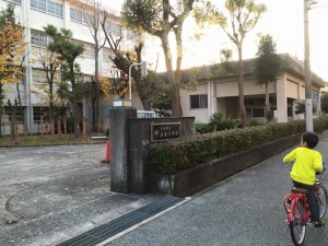 【小学校のフェンス】