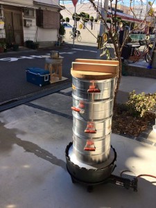 【寺坂家恒例餅つき大会】