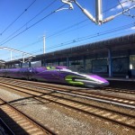 【EVA新幹線と出会いました】