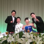 【結婚式に出席してきました】