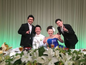 【結婚式に出席してきました】