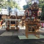 【松原神社 梵天太鼓神輿・山車 入魂式】