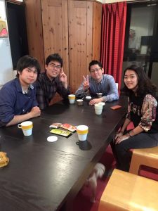 【インターン生との懇親会】