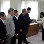 【高齢者見守り安心事業　委嘱状交付式】