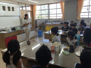 【キャンドル製作＠難波の梅小学校】