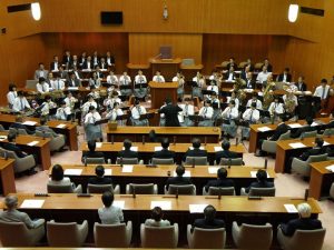 【議場コンサート盛大に開催されました！】