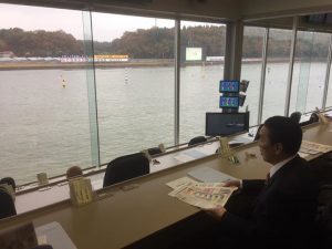 【三国競艇場視察】