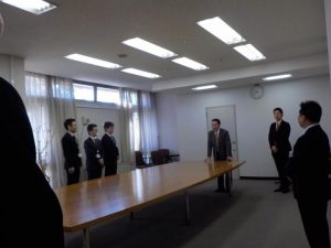 【正副議長 議会職員への年末訓示】