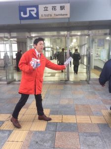 【実は朝の駅立ち始めてます】