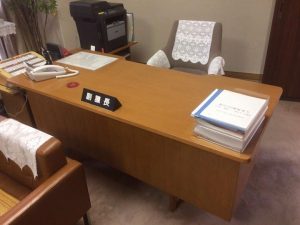 【机が綺麗になりました】