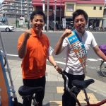 【和歌山から橋本市議会の小西議員、御坊市議会の松本議員が応援に来てくださいました!】