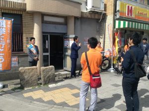 【寺坂出陣式始まりました！】