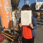 【立候補届出へ娘が…提出！】