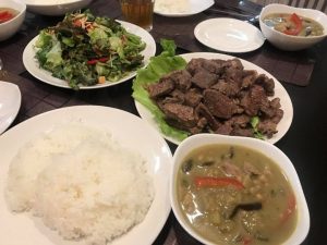 【自宅でグリーンカレー】