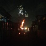 【現在浜田町電気復旧作業中】