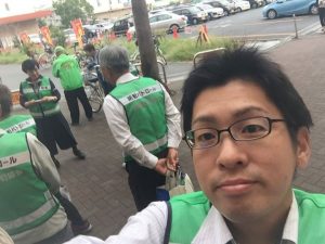 尼崎西防犯協会「ひったくり及び自転車盗難被害防止キャンペーン」を実施しました。